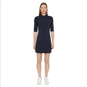 J Lindberg Sahara Half Sleeve Mock Neck Golf Dress Athletic Dress